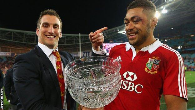 Sam Warburton and Toby Faletau