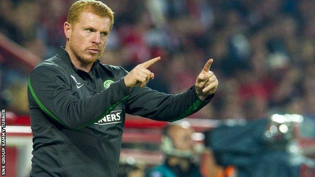 Celtic manager Neil Lennon