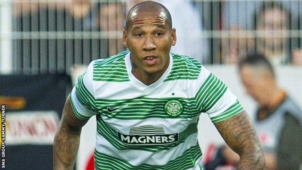 Celtic defender Kelvin Wilson