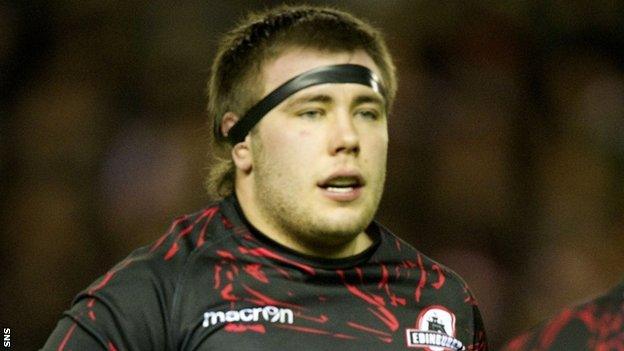 Edinburgh prop Robin Hislop