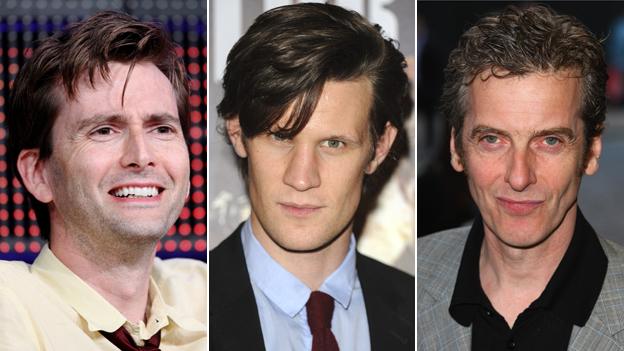 David Tennant; Matt Smith; Peter Capaldi