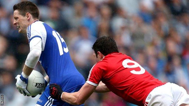 Sean Cavanagh's rugby-type tackle on Conor McManus infuriated Joe Brolly