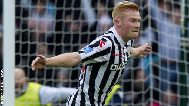 Connor Newton scored in last season's Scottish League Cup final