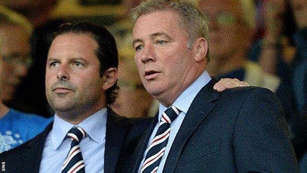 Craig Mather and Ally McCoist