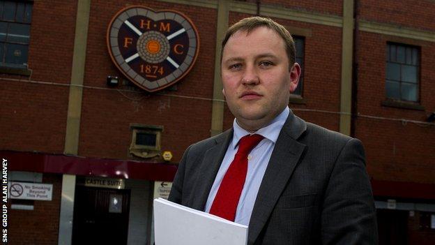 Foundation of Hearts chairman Ian Murray MP