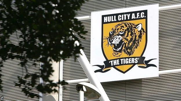 Hull's current KC Stadium sign