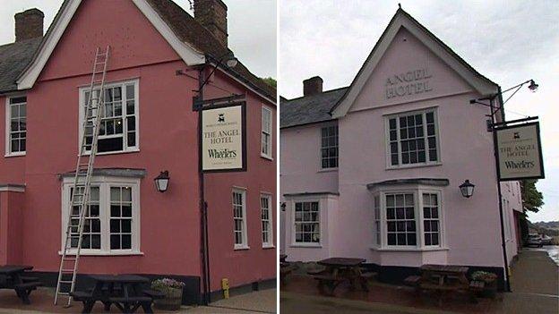 Marco Pierre White's Angle Hotel in Lavenham