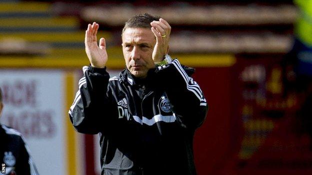 Aberdeen boss Derek McInnes