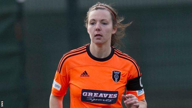 Glasgow City captain Rachel Corsie