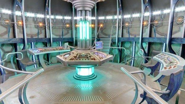 Inside the Tardis