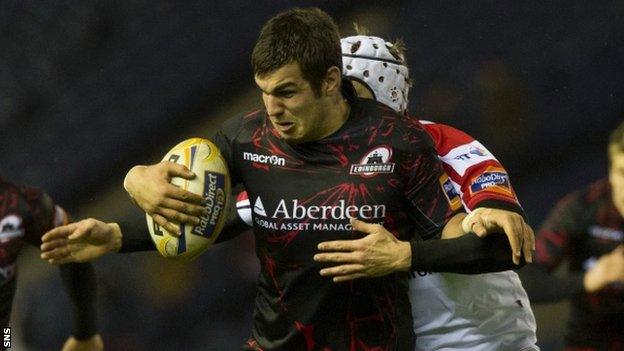 Edinburgh's Stuart McInally