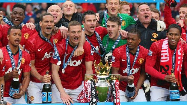 Manchester United; Premier League champions