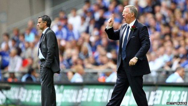 Ferguson and Mourinho