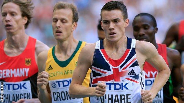 Scotland's Chris O'Hare has qualified for the 1500m final in Moscow