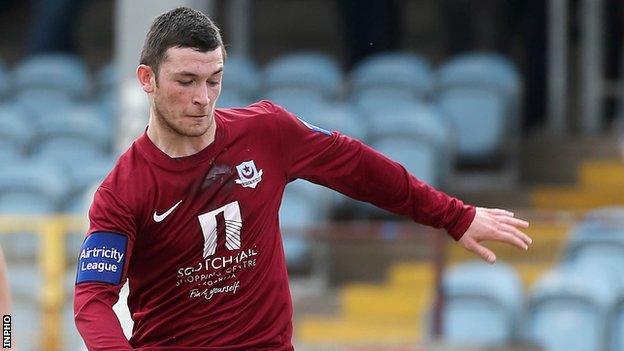 Ryan Brennan of Drogheda United