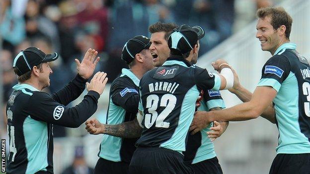 Surrey celebrate