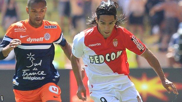 Radamel Falcao of Monaco