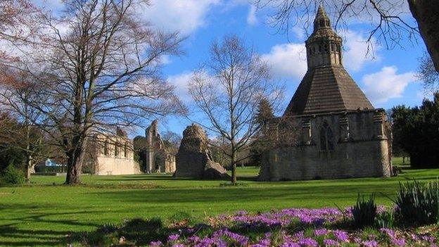 Abbot's Kitchen at Glastonbury Abbey