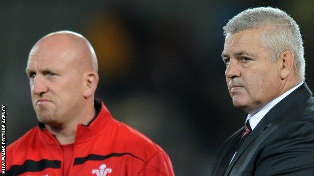 Shaun Edwards and Warren Gatland