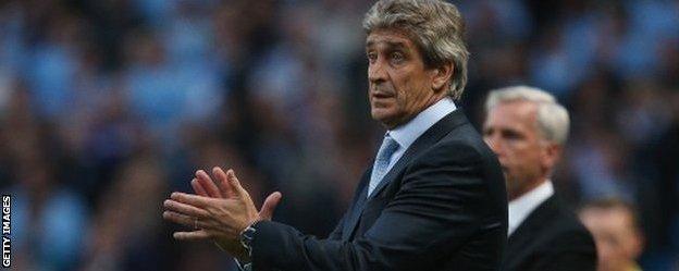 Manchester City boss Manuel Pellegrini