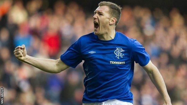 Former Rangers striker Kevin Kyle