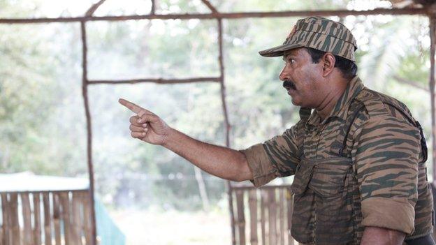 Tamil Tiger leader Prabhakaran in the film