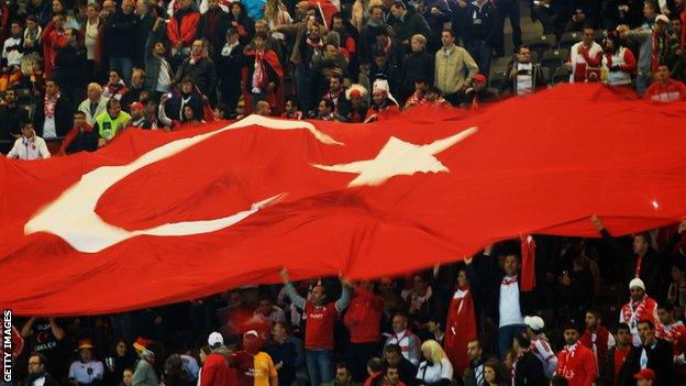 Turkey fans