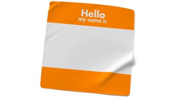 Name badge