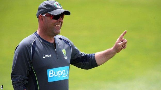 Australia coach Darren Lehmann