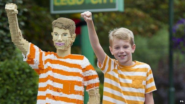 Jack Covill-Lowndes and his Lego self