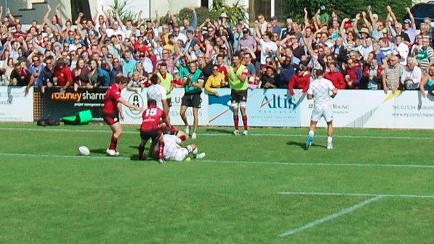 Jersey v Tigers in 2013