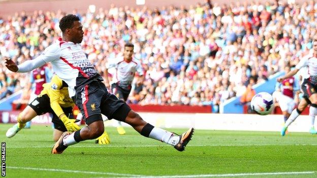 Daniel Sturridge puts Liverpool in front