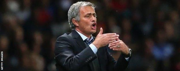 Chelsea boss Jose Mourinho