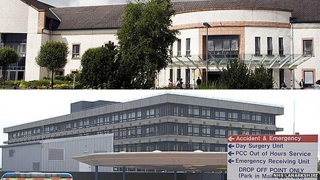 Wishaw General and Monklands Hospitals