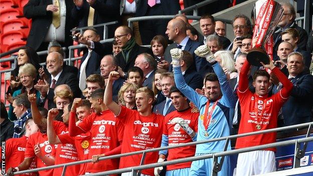 Crewe are the Johnstone's Paint Trophy holders