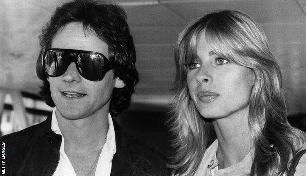 Barry Sheene and Stephanie McLean