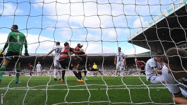 Clint Hill scores for QPR