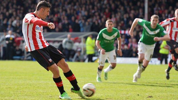 Marcello Trotta's last-minute penalty miss against Doncaster