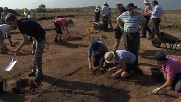 Barber's Point dig, Aldeburgh