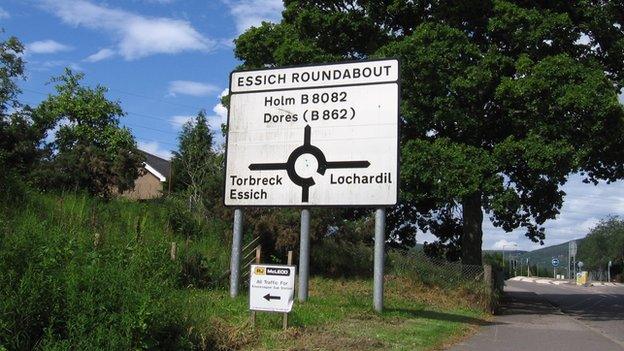 Road sign