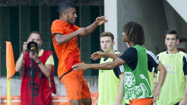 Tonny Trindade de Vilhena opened the scoring for the Netherlands