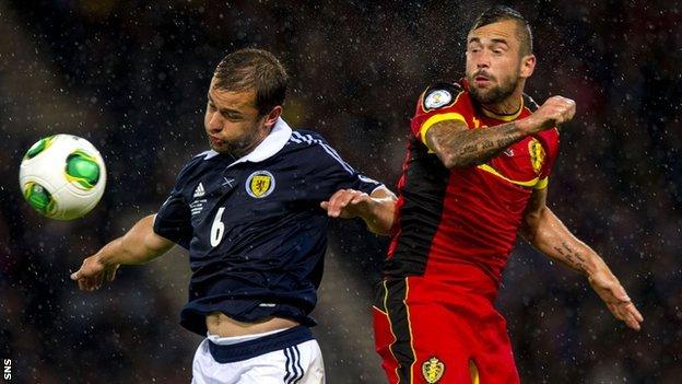 Shaun Maloney and Steven Defour