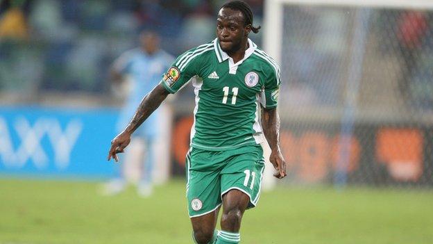 Nigeria's Victor Moses