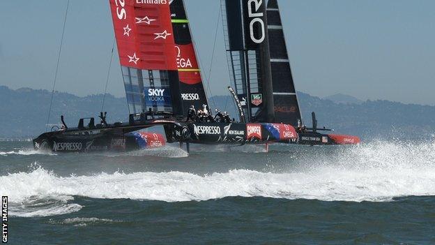 Emirates Team New Zealand and Oracle