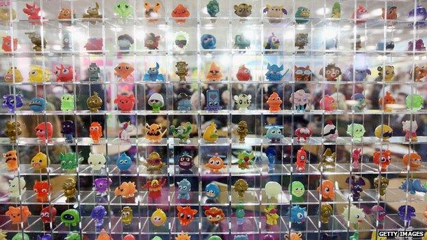 Moshi Monsters display