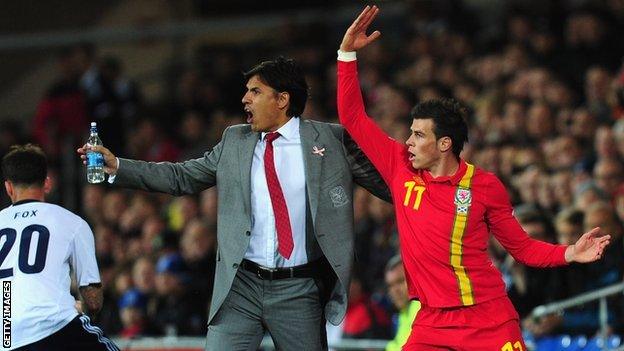 Chris Coleman and Gareth Bale