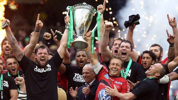 Toulon are the current Heineken Cup holders