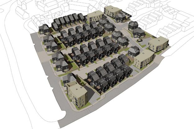 3D plan of Newhall Be