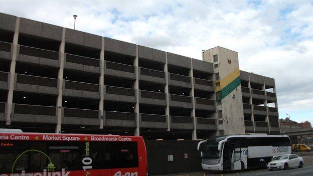 The Broadmarsh car park