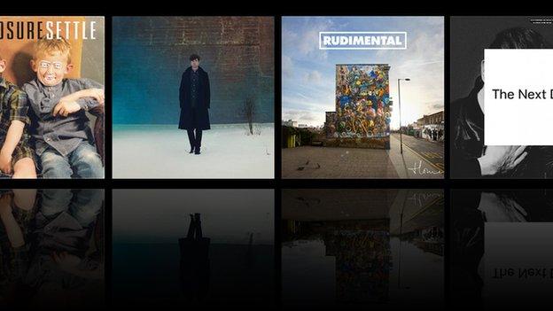 Some of the albums nominated for this year's Mercury Prize